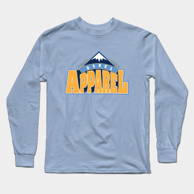 Banks Apparel (Denver Nuggets) Long Sleeve T-Shirt by Banks Apparel